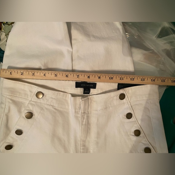 NWT ANN TAYLOR THE SKINNY WHITE JEAN - Picture 7 of 9